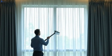 Commercial drapes cleaning service petrie hotels offices