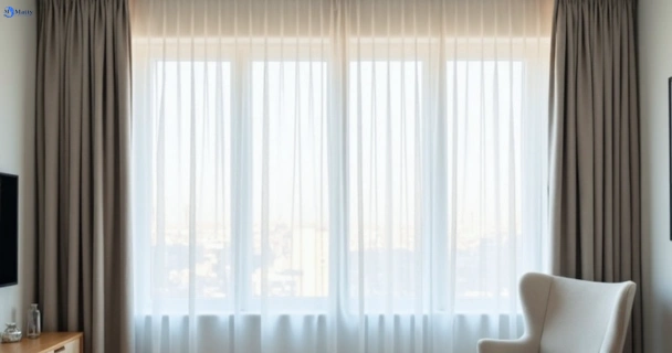 Restored vibrant drapes in petrie QLD after Matty Curtain Cleaning
