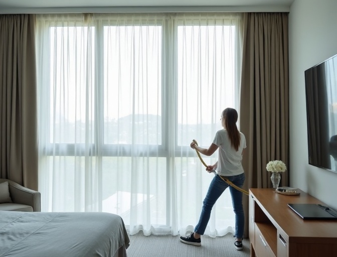 Petrie Sheer Curtain Cleaning